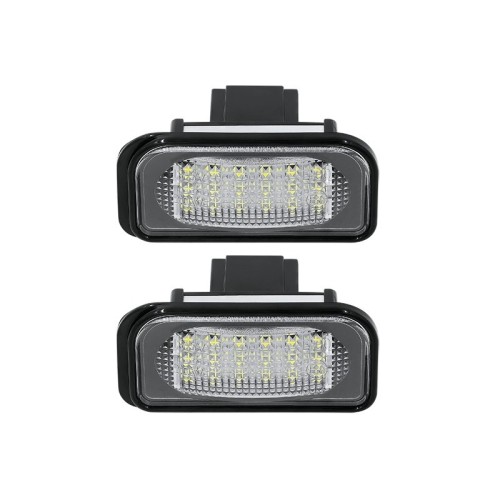 Kit Luce Targa per Mercedes-Benz SL (R230) (10/2001 01/2012) Coppia Placchette Led NoError