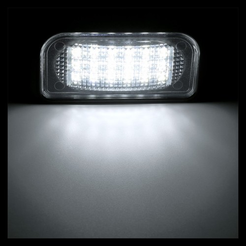 Kit Luce Targa per Mercedes-Benz SL (R230) (10/2001 01/2012) Coppia Placchette Led NoError