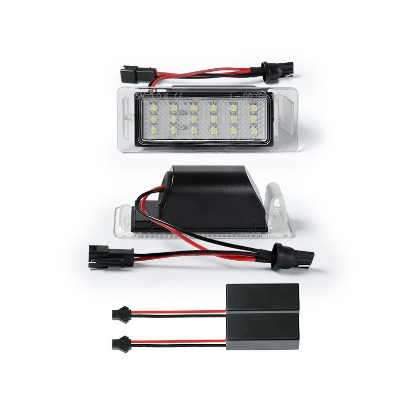 Kit Luce Targa Led No Error compatibile con OPEL Insignia A e Mokka