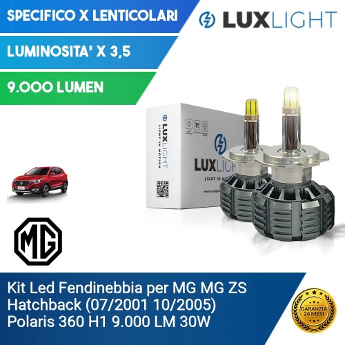 Kit Led Fendinebbia per MG MG ZS Hatchback (07/2001 10/2005) Polaris 360 H1 9.000 LM 30W