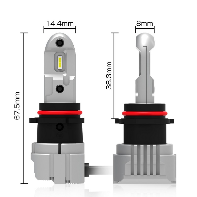 DRL - Luce Diurna per MITSUBISHI ASX (GA_W_) (11/2009) Plug&Play P13W 5000 LM