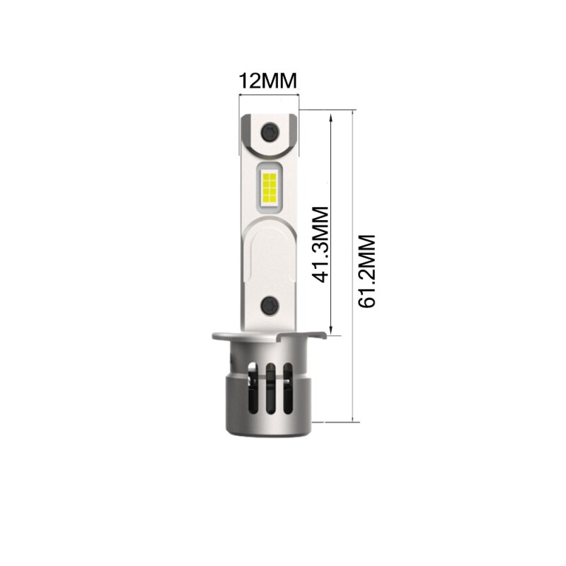 Kit Led Abbagliante per MITSUBISHI L400 (PD_W, PC_W, PA_V, PB_V, PA_W) (12/1994 04/2007) Plug&Play Pro H1 14.000 LM 30W