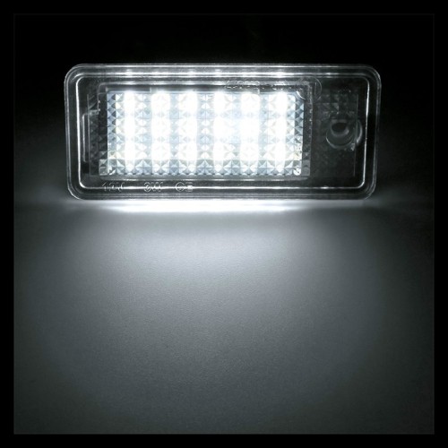 Kit Luce Targa per AUDI A4 B7 Cabriolet (8HE) (01/2002 12/2009) Coppia Placchette Led NoError