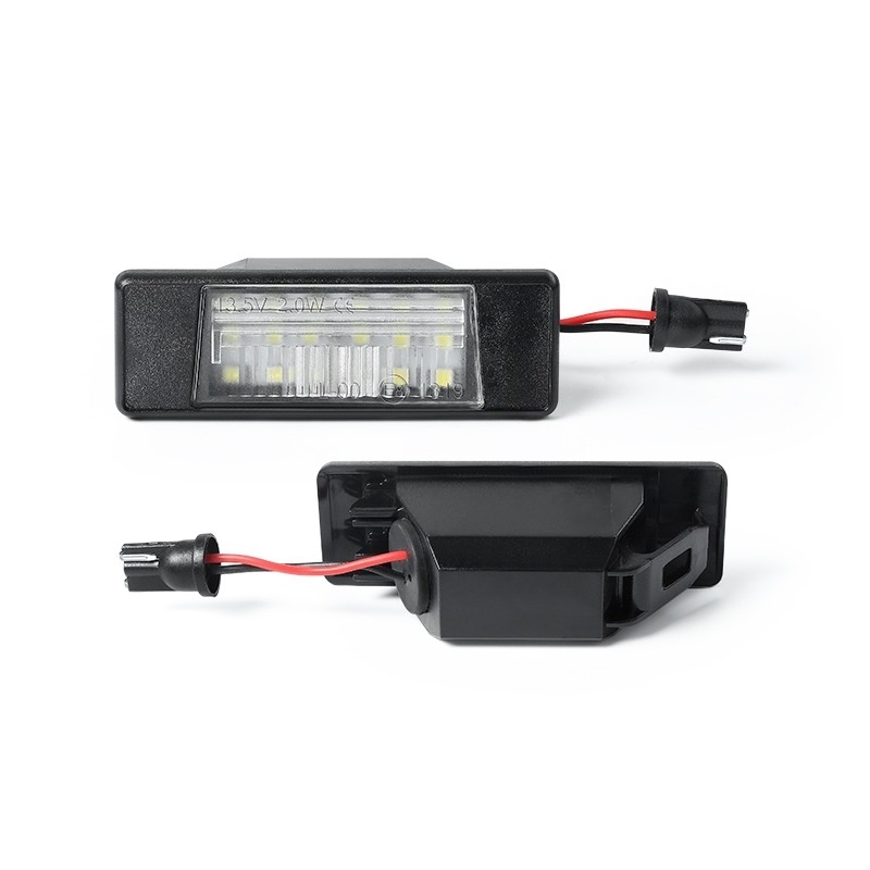 Kit Luce Targa per NISSAN JUKE (F15) (06/2010) Coppia Placchette Led NoError