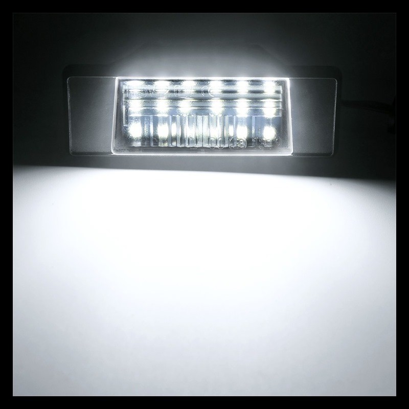 Kit Luce Targa per NISSAN JUKE (F15) (06/2010) Coppia Placchette Led NoError