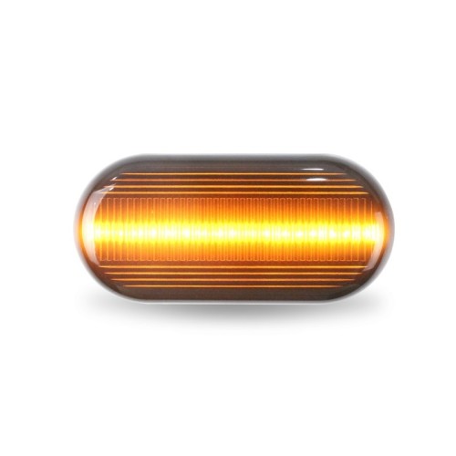 Frecce Laterali Led per NISSAN MICRA C+C III (K12) (08/2005) Fanalini Tradizionali fumé V15