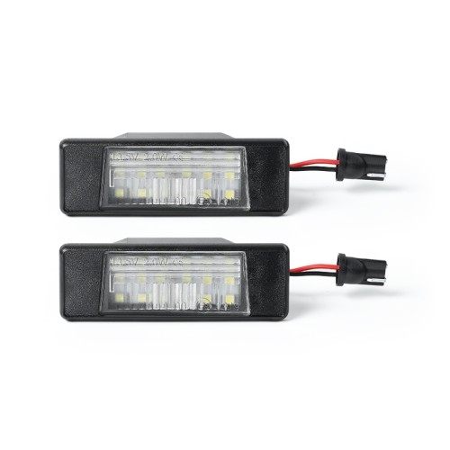 Kit Luce Targa per NISSAN NV200 Furgonato (02/2010) Coppia Placchette Led NoError