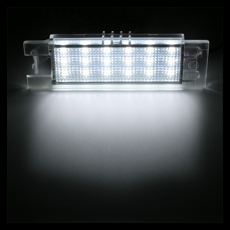 Kit Luce Targa per Opel TIGRA TwinTop (X04) (06/2004 12/2010) Coppia Placchette Led NoError V16