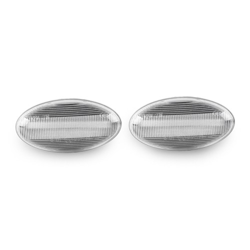 Frecce Laterali Led per PEUGEOT 206 CC (2D) (09/2000 12/2008) Fanalini Tradizionali chiari V9