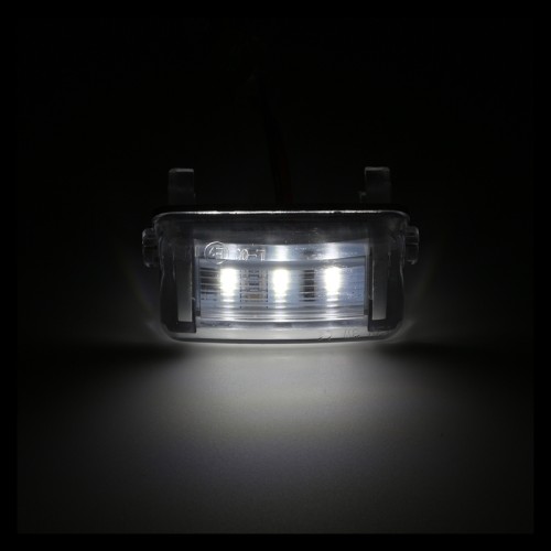 Kit Luce Targa per PEUGEOT 206 CC (2D) (09/2000 12/2008) Coppia Placchette Led NoError V18