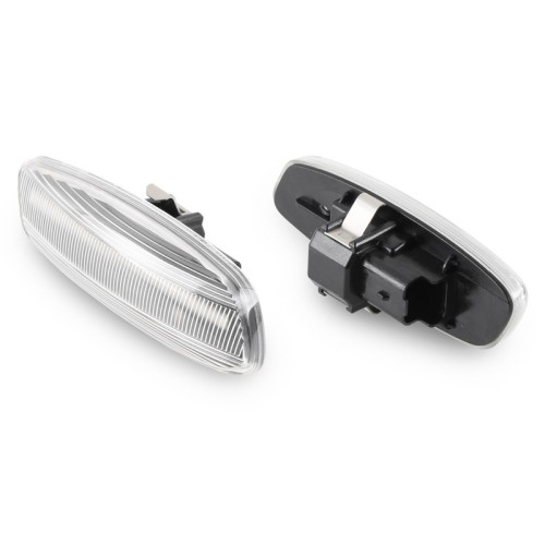 Frecce Laterali Led per PEUGEOT 207 (WA_, WC_) (02/2006 12/2015) Fanalini Tradizionali chiari V8