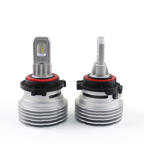 Kit Led 10.000 LM senza ventola con adattatore V21 integrato 22W 12V