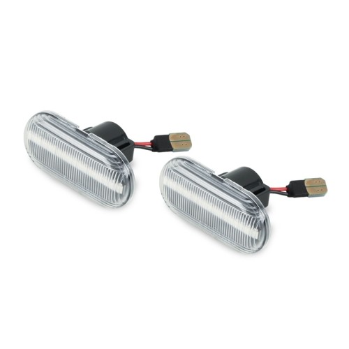 Frecce Laterali Led per RENAULT CLIO II (BB_, CB_) (03/1998 12/2016) Fanalini Tradizionali chiari V19