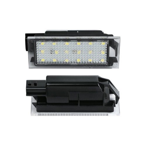 Kit Luce Targa per RENAULT KADJAR (HA_, HL_) (06/2015) Coppia Placchette Led NoError V19