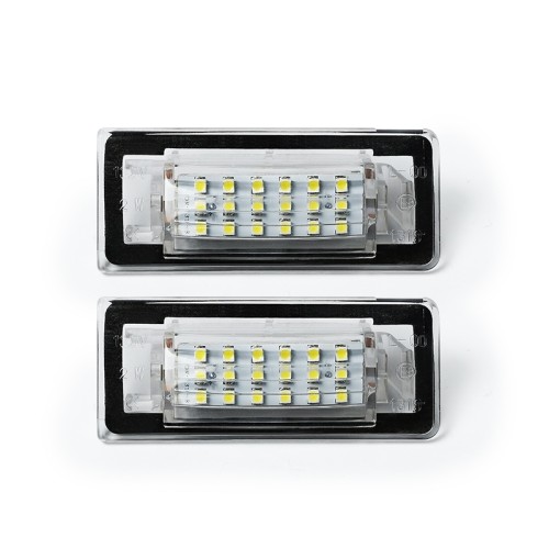 Kit Luce Targa per AUDI TT (8N3) (10/1998 12/2006) Coppia Placchette Led NoError