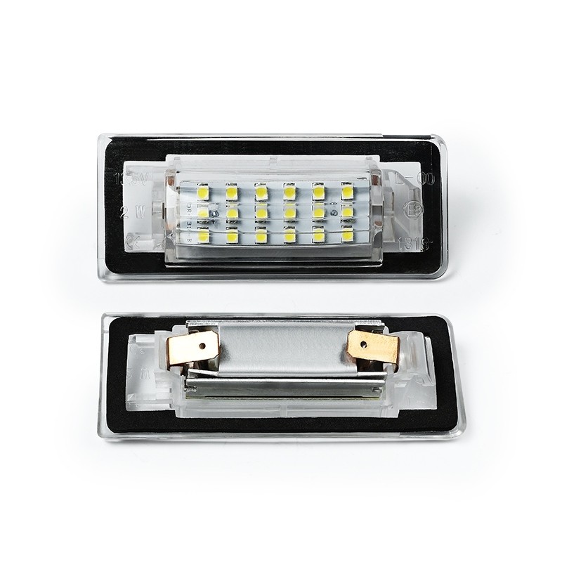 Kit Luce Targa per AUDI TT (8N3) (10/1998 12/2006) Coppia Placchette Led NoError