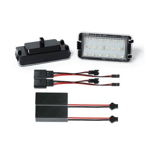 Kit Luce Targa per SEAT IBIZA III (6L1) (02/2002 11/2009) Coppia Placchette Led NoError V21