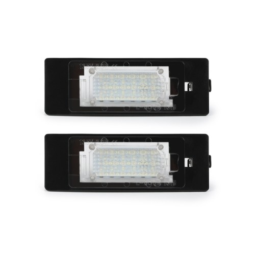 Kit Luce Targa per BMW Serie 1 (E81) (09/2006 09/2012) Coppia Placchette Led NoError V5