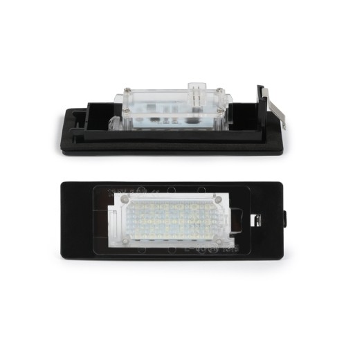 Kit Luce Targa per BMW Serie 1 (F20) (07/2011 06/2019) Coppia Placchette Led NoError V5