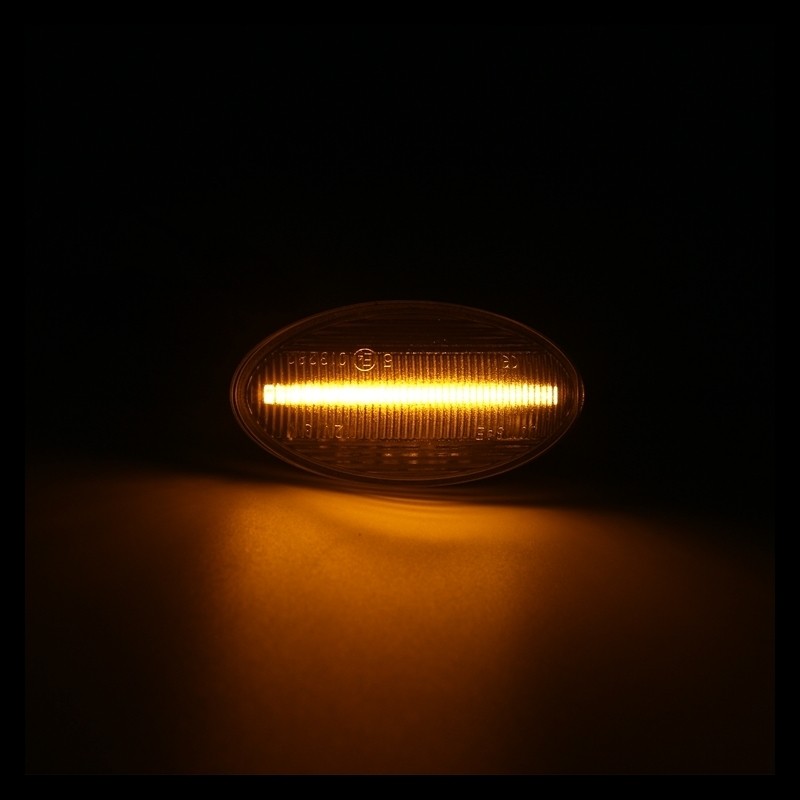 Frecce Laterali Led per Smart FORTWO Cabrio (450) (01/2004 01/2007) Fanalini Tradizionali chiari