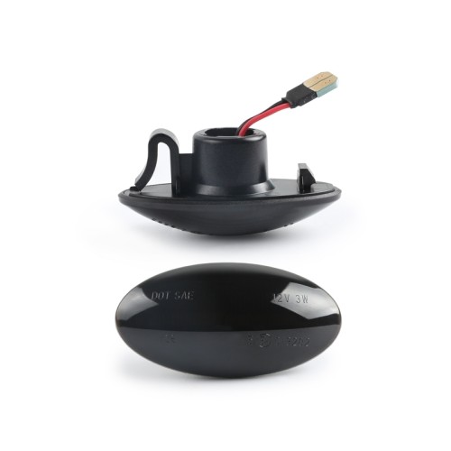 Frecce Laterali Led per Smart FORTWO Coupé (450) (01/2004 02/2007) Fanalini Tradizionali fumé