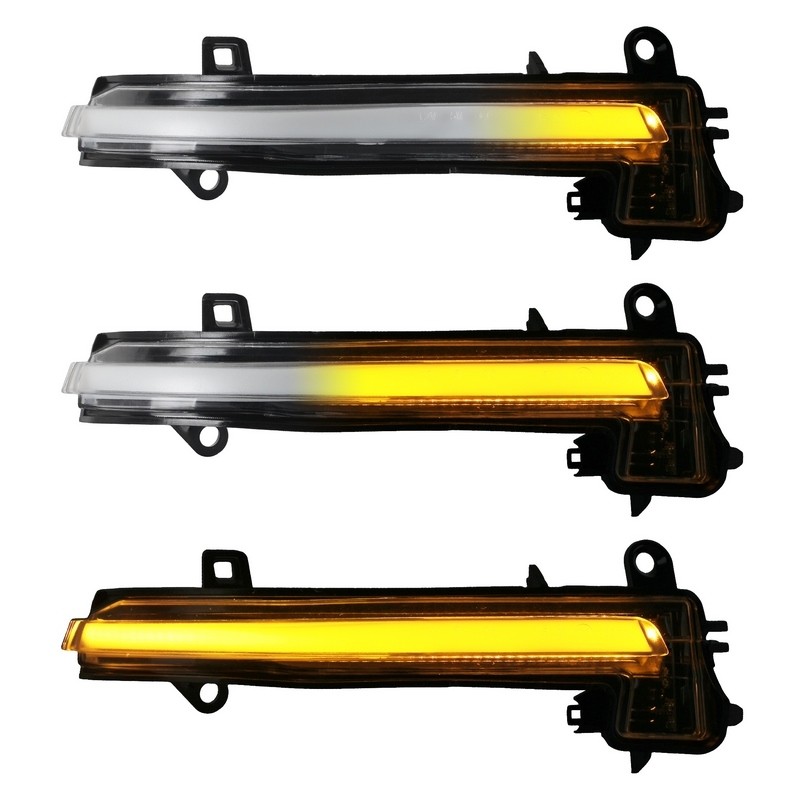 Frecce Laterali Led per BMW Serie 2 Coupé (F22, F87) (10/2012) Da Specchietto Dinamiche chiare