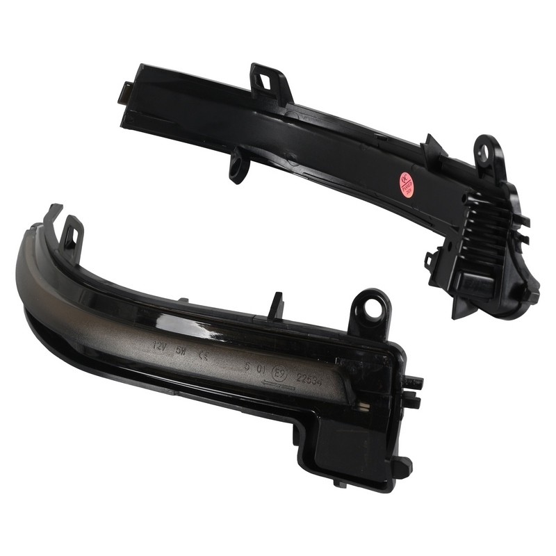 Frecce Laterali Led per BMW Serie 2 Coupé (F22, F87) (10/2012) Da Specchietto Dinamiche fumé