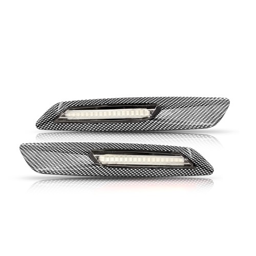 Frecce Laterali Led per BMW Serie 3 Touring (E91) (12/2004 12/2012) Fanalini Tradizionali chiari V7