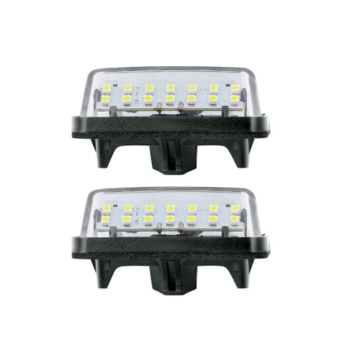 Kit Luce Targa per TOYOTA PRIUS (_W5_) (09/2015) Coppia Placchette Led NoError