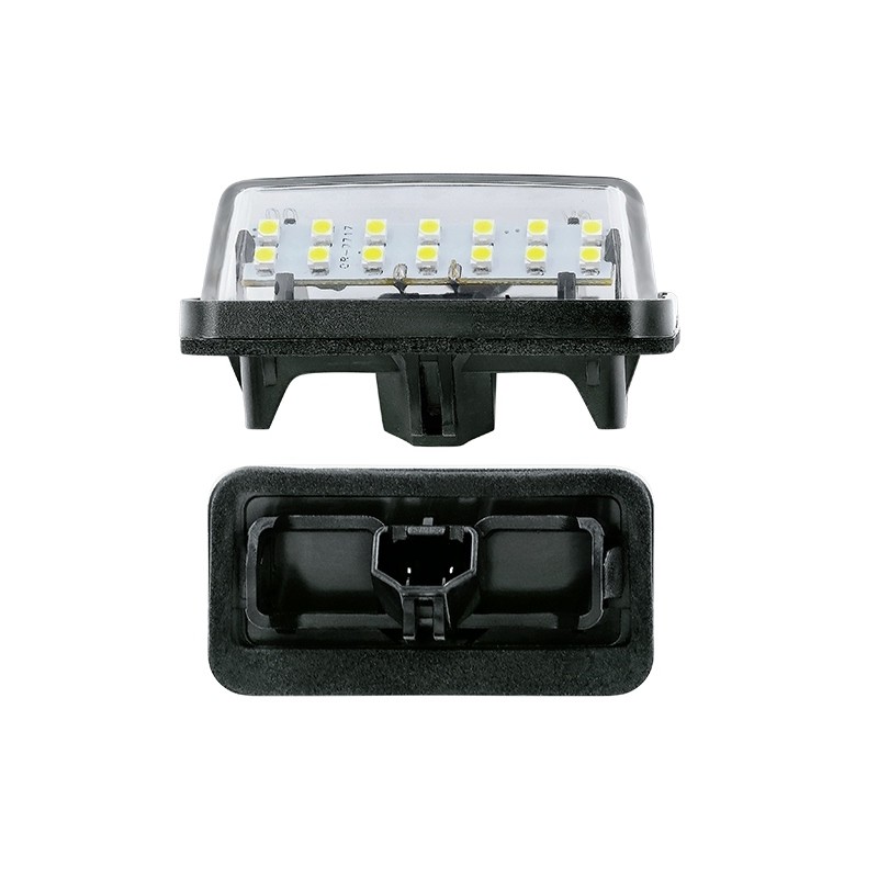 Kit Luce Targa per TOYOTA PRIUS (_W5_) (09/2015) Coppia Placchette Led NoError