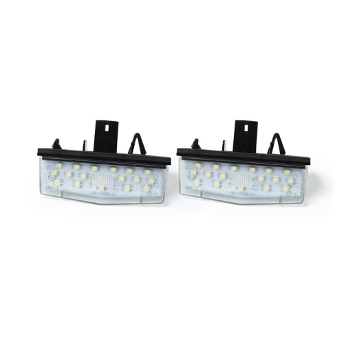 Kit Luce Targa per TOYOTA PRIUS PLUS (_W4_) (05/2011) Coppia Placchette Led NoError