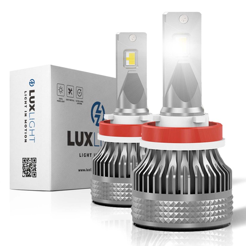 Kit Led Osaka 10.000 LM con ventola per fari a parabola 30W per H10 12V