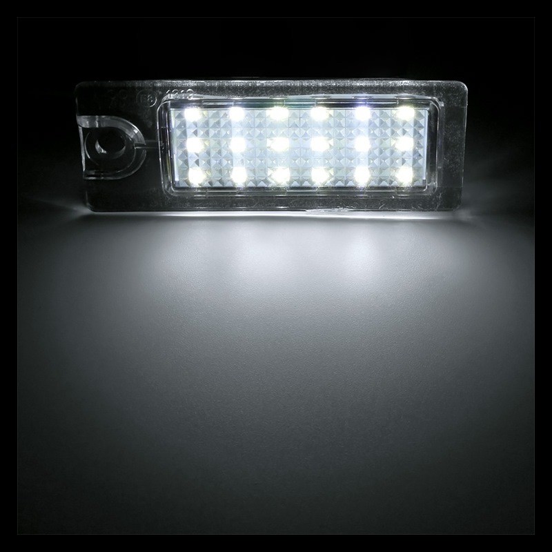 Kit Luce Targa per VOLVO S60 I (384) (07/2000 04/2010) Coppia Placchette Led NoError V30