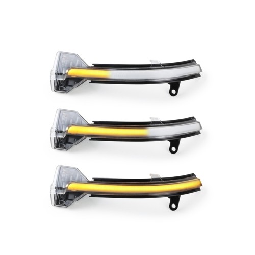 Frecce Laterali Led per BMW Serie 5 Touring (F11) (11/2009 02/2017) Da Specchietto Dinamiche chiare