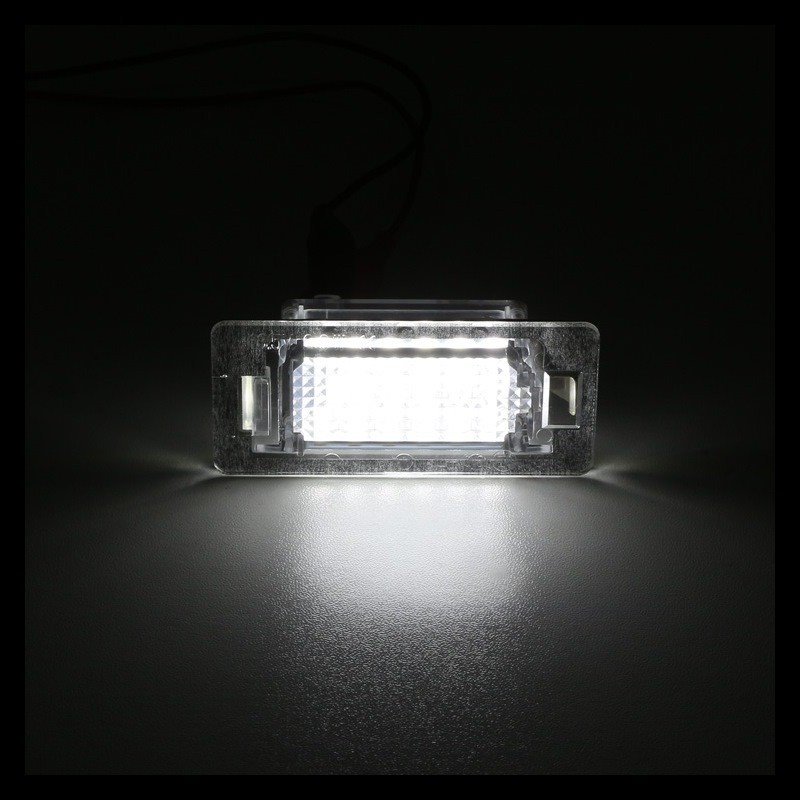 Kit Luce Targa per BMW Serie 5 Touring (F11) (11/2009 02/2017) Coppia Placchette Led NoError V4