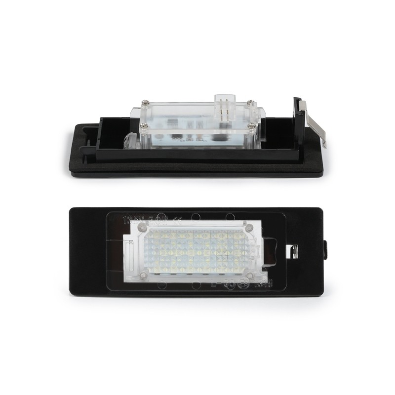 Kit Luce Targa per BMW Serie 6 (E63) (09/2003 12/2010) Coppia Placchette Led NoError V5