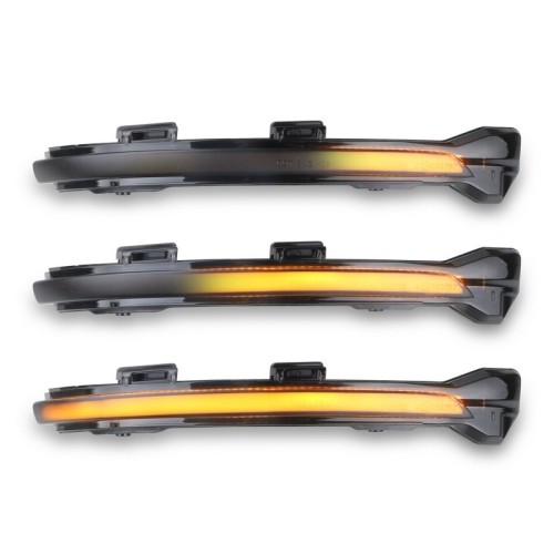 Frecce Laterali Led per VW VOLKSWAGEN GOLF SPORTSVAN VII (AM1, AN1) (02/2014) Da Specchietto Dinamiche fumé