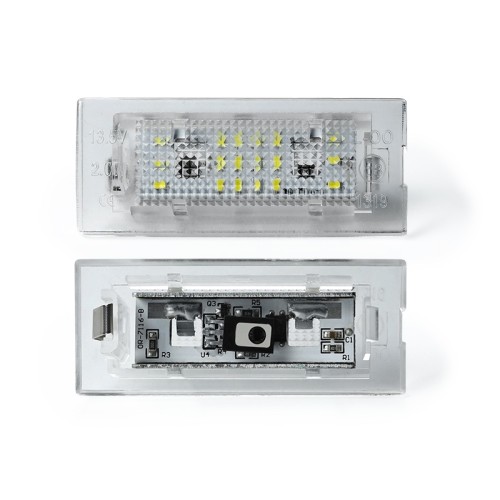 Kit Luce Targa per BMW X3 (E83) (01/2003 12/2011) Coppia Placchette Led NoError