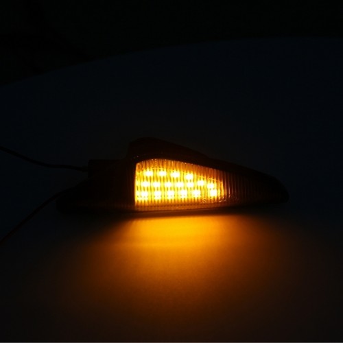 Frecce Laterali Led per BMW X3 (F25) (09/2010 08/2017) Fanalini Tradizionali fumé