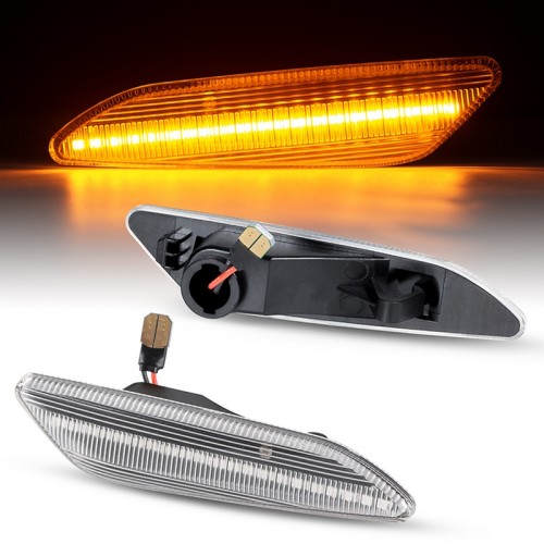 Frecce Laterali Led per ALFA ROMEO 147 (937_) (10/2000 12/2010) Fanalini Tradizionali chiari V22