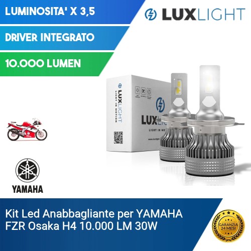 Kit Led Anabbagliante per YAMAHA FZR  Osaka H4 10.000 LM 30W