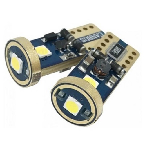 Coppia Lampade Led T10 a 8 SMD 24V