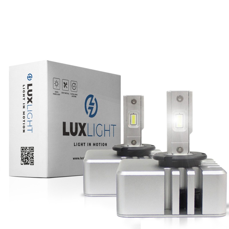 Kit Led Plug&Play 100% Compatibile 14.000 LM Xenon Attacco diretto per D5 12V