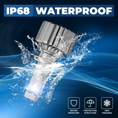 Kit Led Abbagliante per CITROËN C1 II (PA_, PS_) (04/2014) Hyperled Pro H7 20.000LM 70W