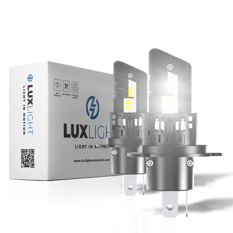 Kit Led Abbagliante per FIAT 500X (334_) (09/2014) EASY FIT H4-H19 10.000 LM 20W