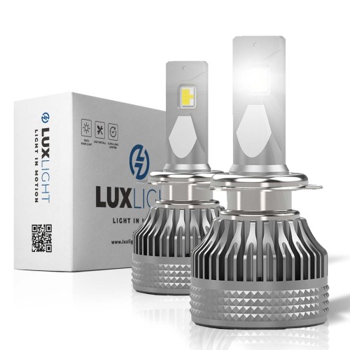 Kit Led Osaka 10.000 LM con ventola per fari a parabola 30W per H7 12V