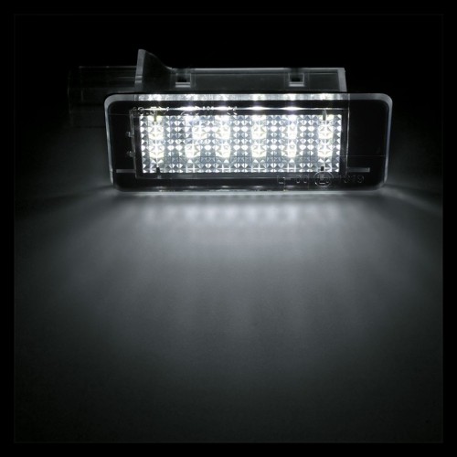 Kit Luce Targa per DACIA LOGAN MCV II (02/2013) Coppia Placchette Led NoError V20