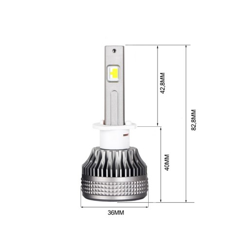 Kit Led Fendinebbia per CITROËN BERLINGO (B9) (04/2008) Osaka H1 10.000 LM 30W