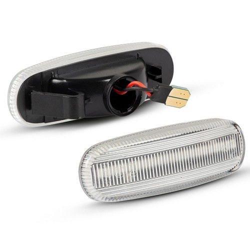 Frecce Laterali Led per FIAT DOBLO (119_, 223_) (03/2001) Fanalini Tradizionali chiari