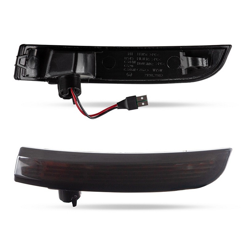 Frecce Laterali Led per Ford ECOSPORT (09/2011) Da Specchietto Dinamiche fumé